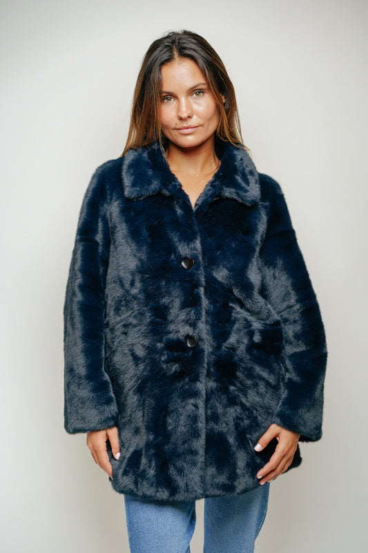 ESTHÈME - Navy Coat 
