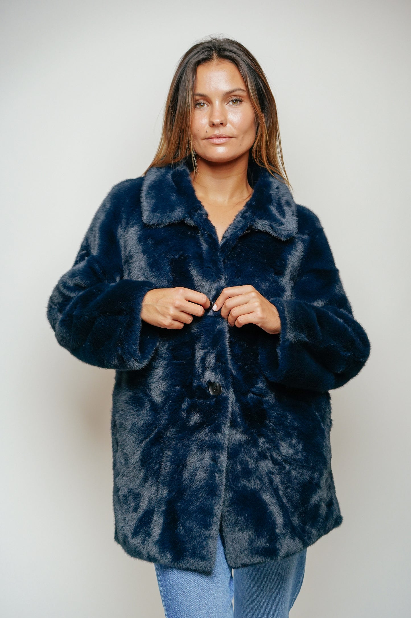 ESTHÈME - Navy Coat 