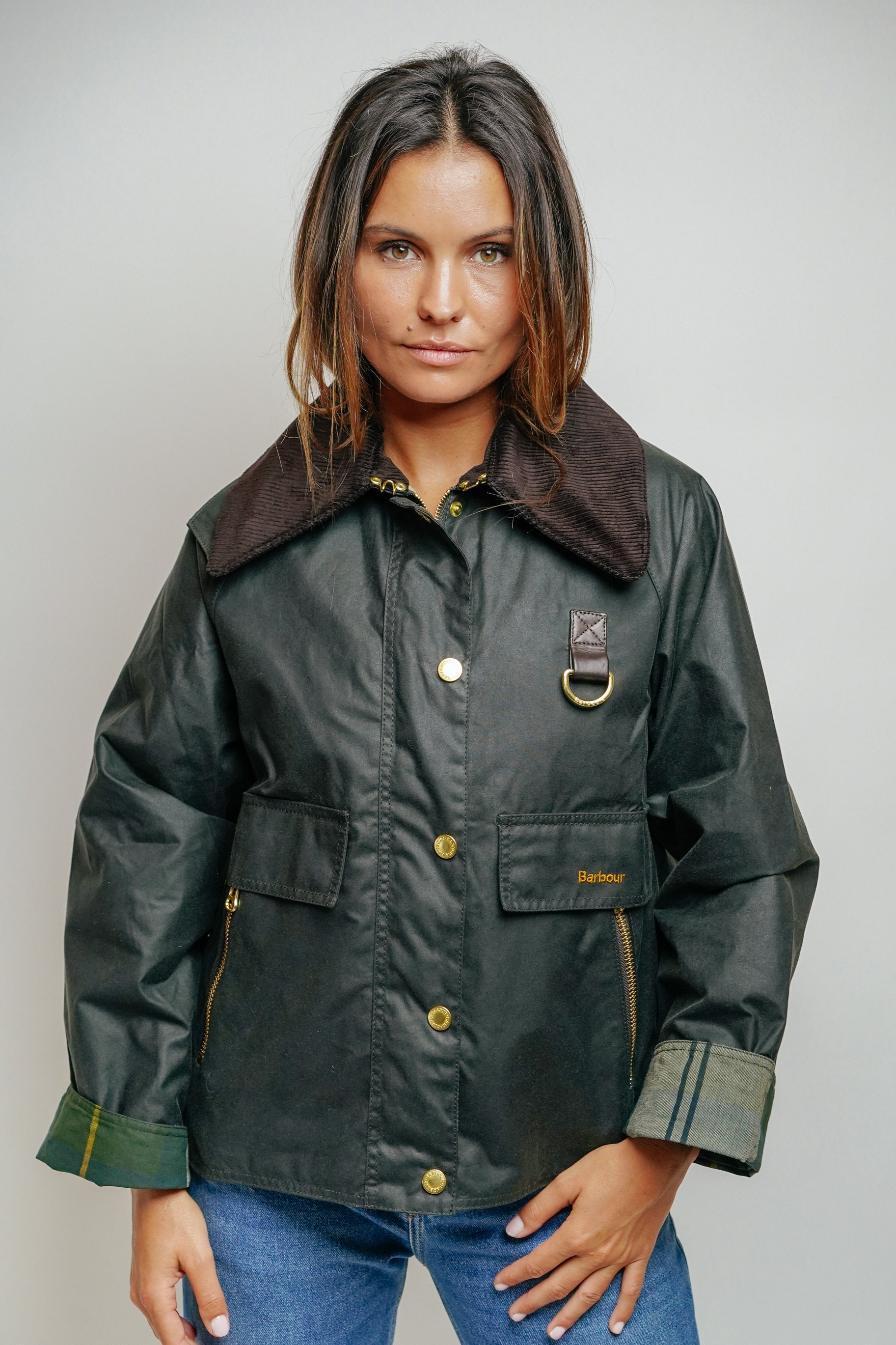 Barbour　catton wax jacket Barbour® Catton Waxed Jacket For Women | J.Crew