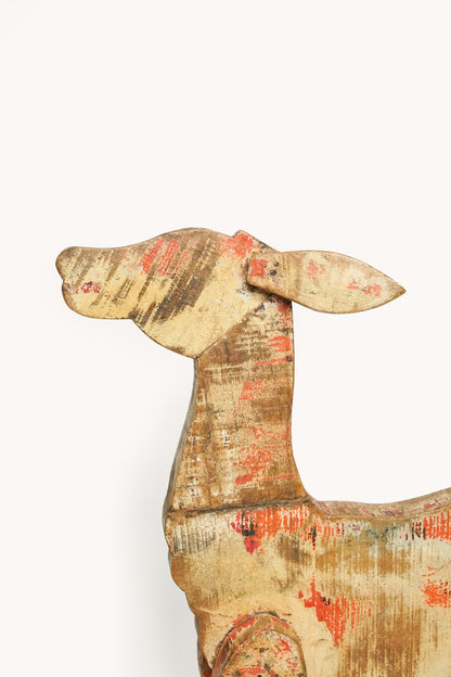 L'ÎLE BLEUE - BICHE EN BOIS DE MANGUIER