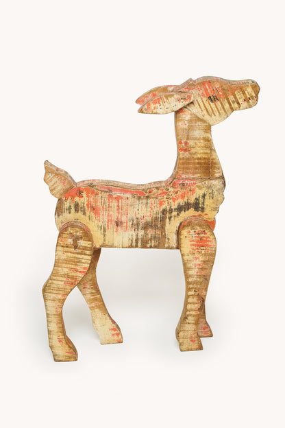 L'ÎLE BLEUE - BICHE EN BOIS DE MANGUIER