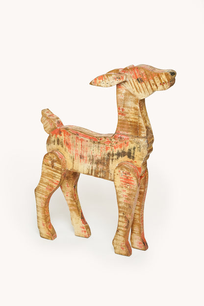 L'ÎLE BLEUE - BICHE EN BOIS DE MANGUIER