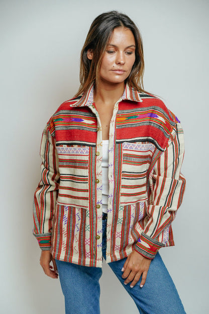 L'ÎLE BLEUE - VESTE EN LAINE