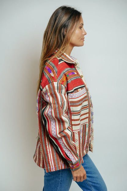 L'ÎLE BLEUE - VESTE EN LAINE