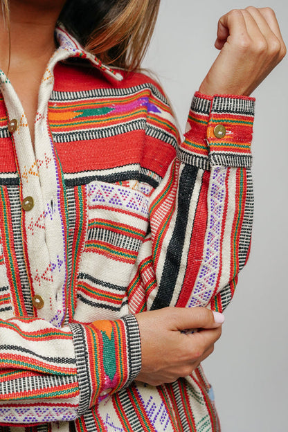 L'ÎLE BLEUE - VESTE EN LAINE