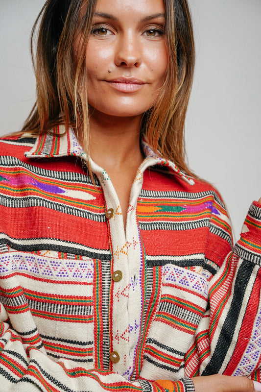 THE BLUE ISLAND - WOOL JACKET