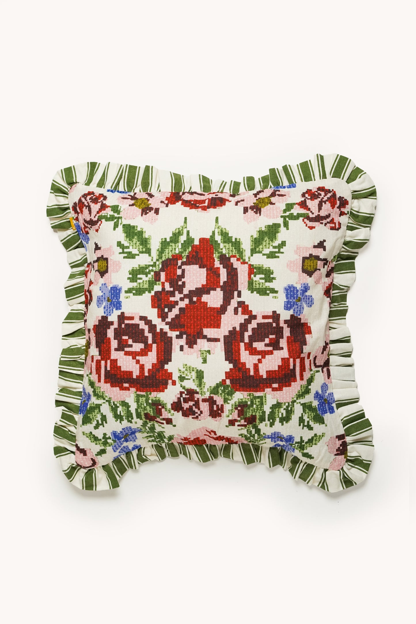 RIVA HOME - COUSSIN À VOLATANTS VERT SAULE