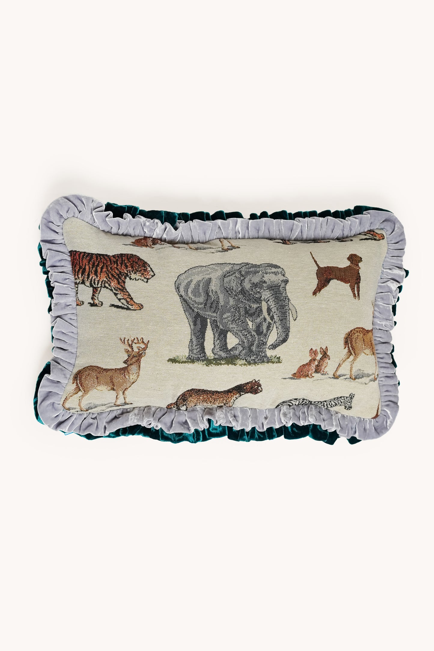 L'ÎLE BLEUE - HOUSSE DE COUSSIN ANIMAUX