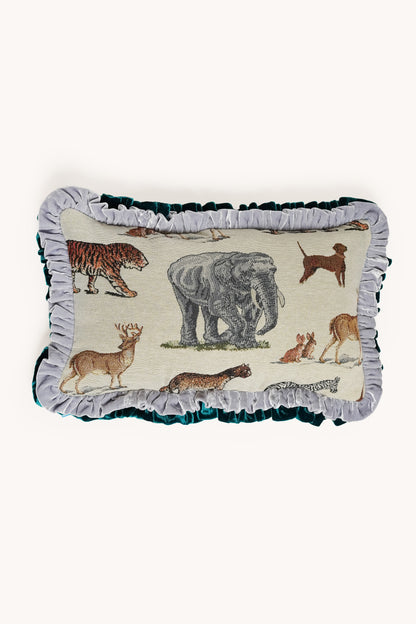 L'ÎLE BLEUE - HOUSSE DE COUSSIN ANIMAUX