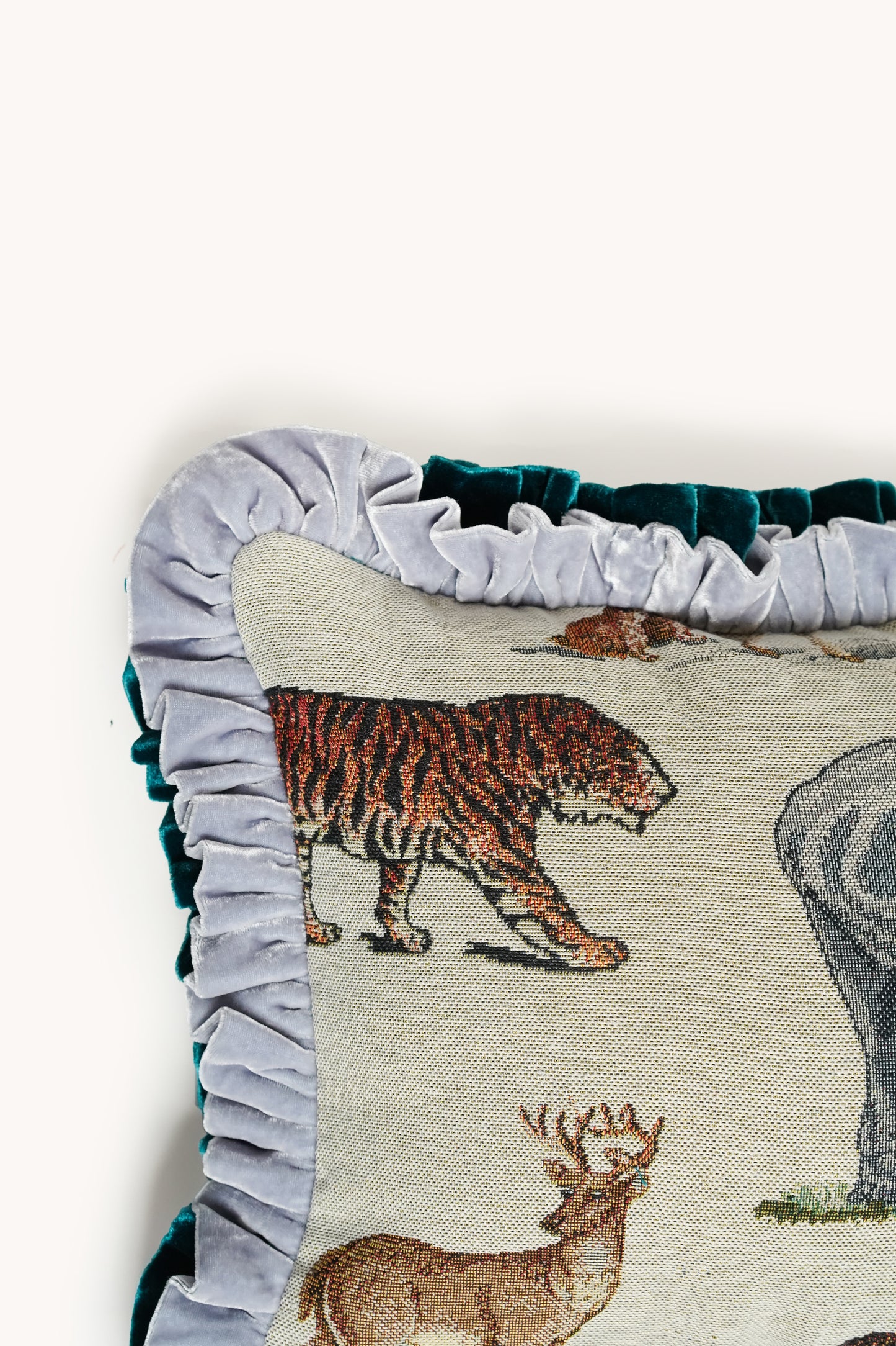 L'ÎLE BLEUE - HOUSSE DE COUSSIN ANIMAUX