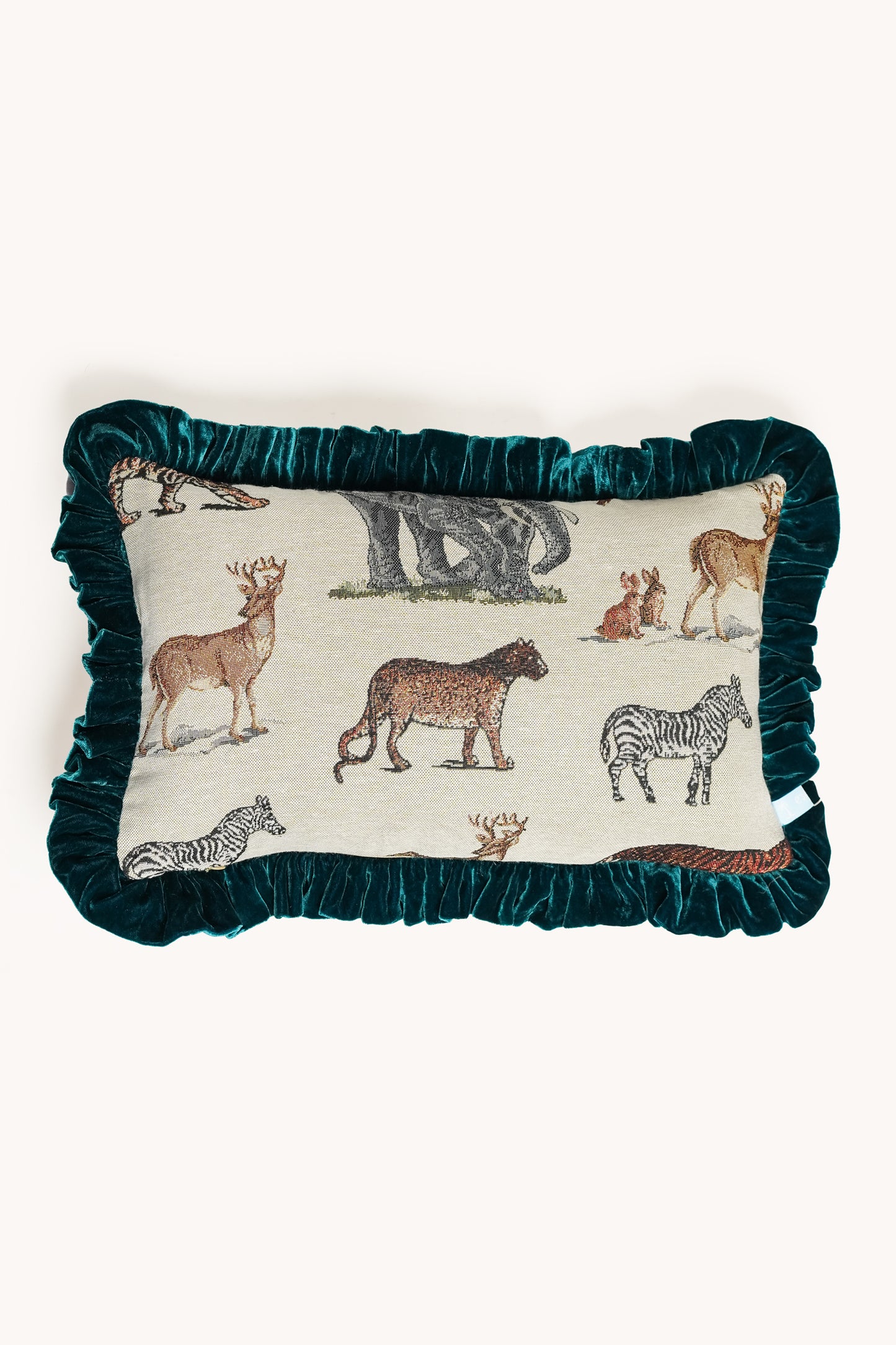 L'ÎLE BLEUE - HOUSSE DE COUSSIN ANIMAUX