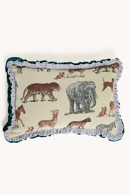 L'ÎLE BLEUE - HOUSSE DE COUSSIN ANIMAUX