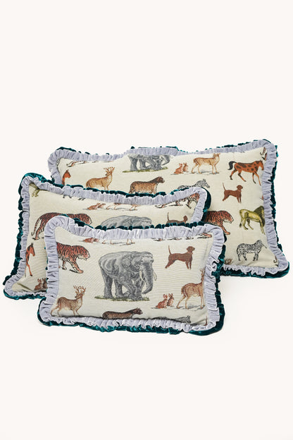 L'ÎLE BLEUE - HOUSSE DE COUSSIN ANIMAUX