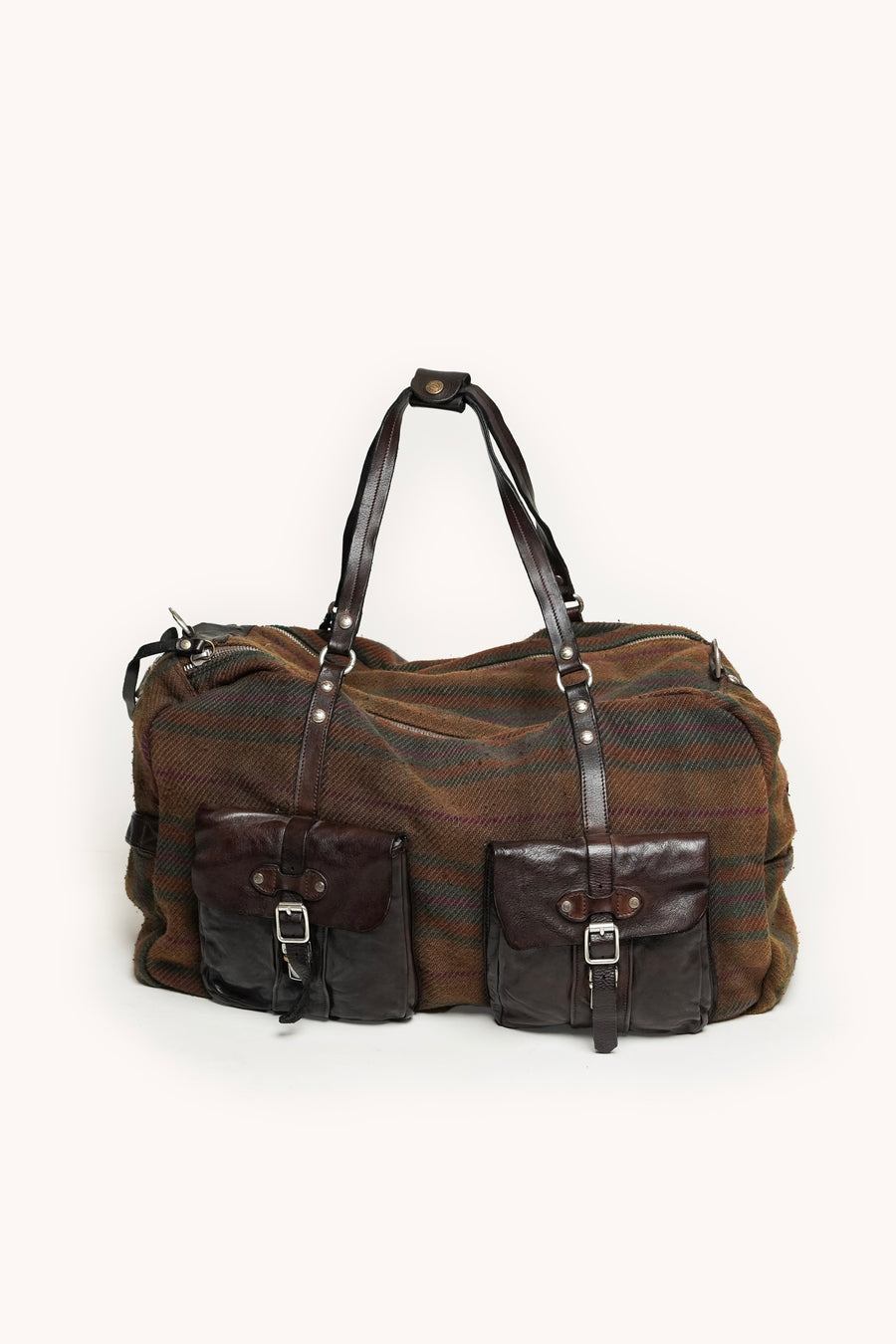CAMPOMAGGI - WEEKEND BAG TARTAN