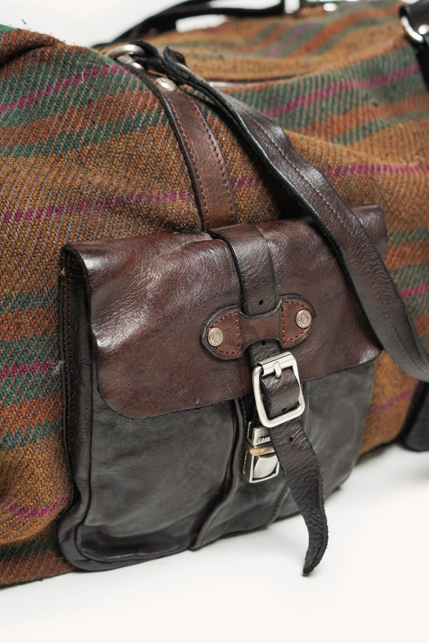CAMPOMAGGI - WEEKEND BAG TARTAN