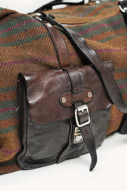 CAMPOMAGGI - WEEKEND BAG TARTAN