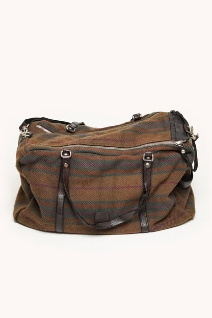 CAMPOMAGGI - WEEKEND BAG TARTAN