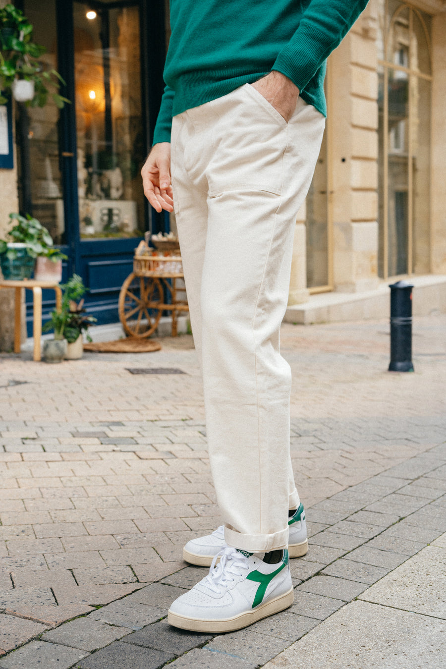 DIADORA - Mi Basket Low Used Men Size