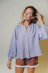 THE BLUE ISLAND - Kamini Lila Blouse