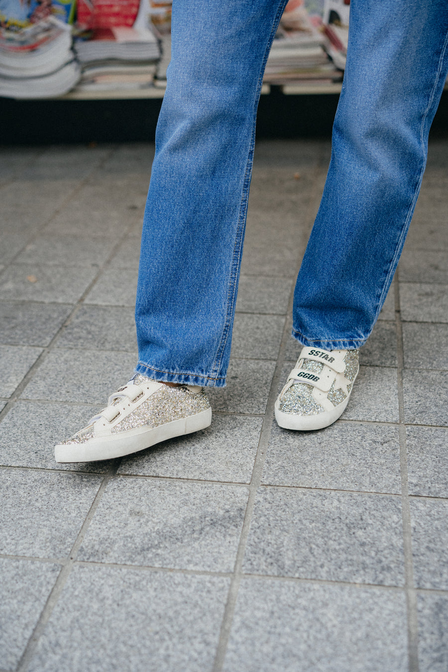 GOLDEN GOOSE - Old School Glitter Cream