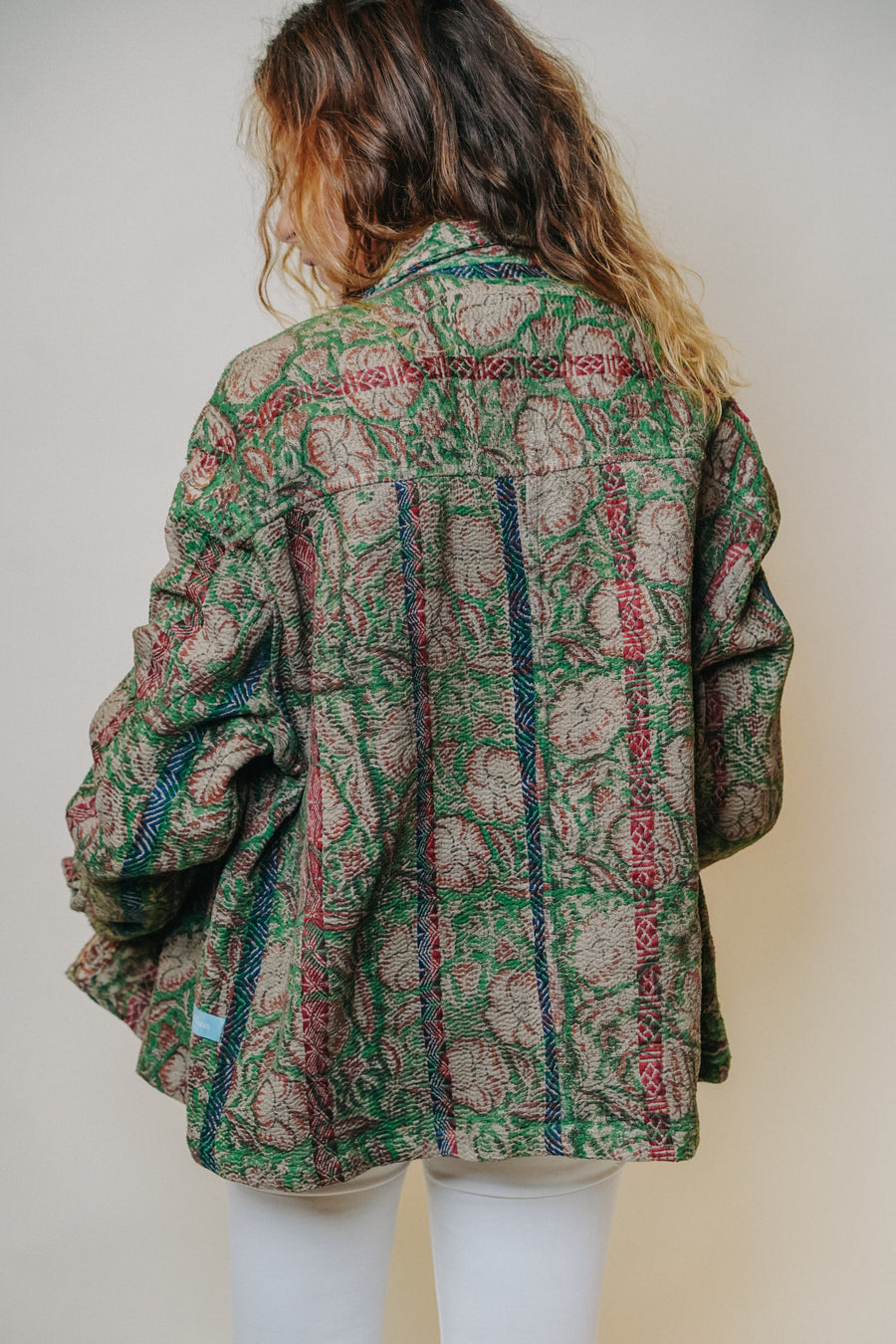 THE BLUE ISLAND - Kantha Jacket