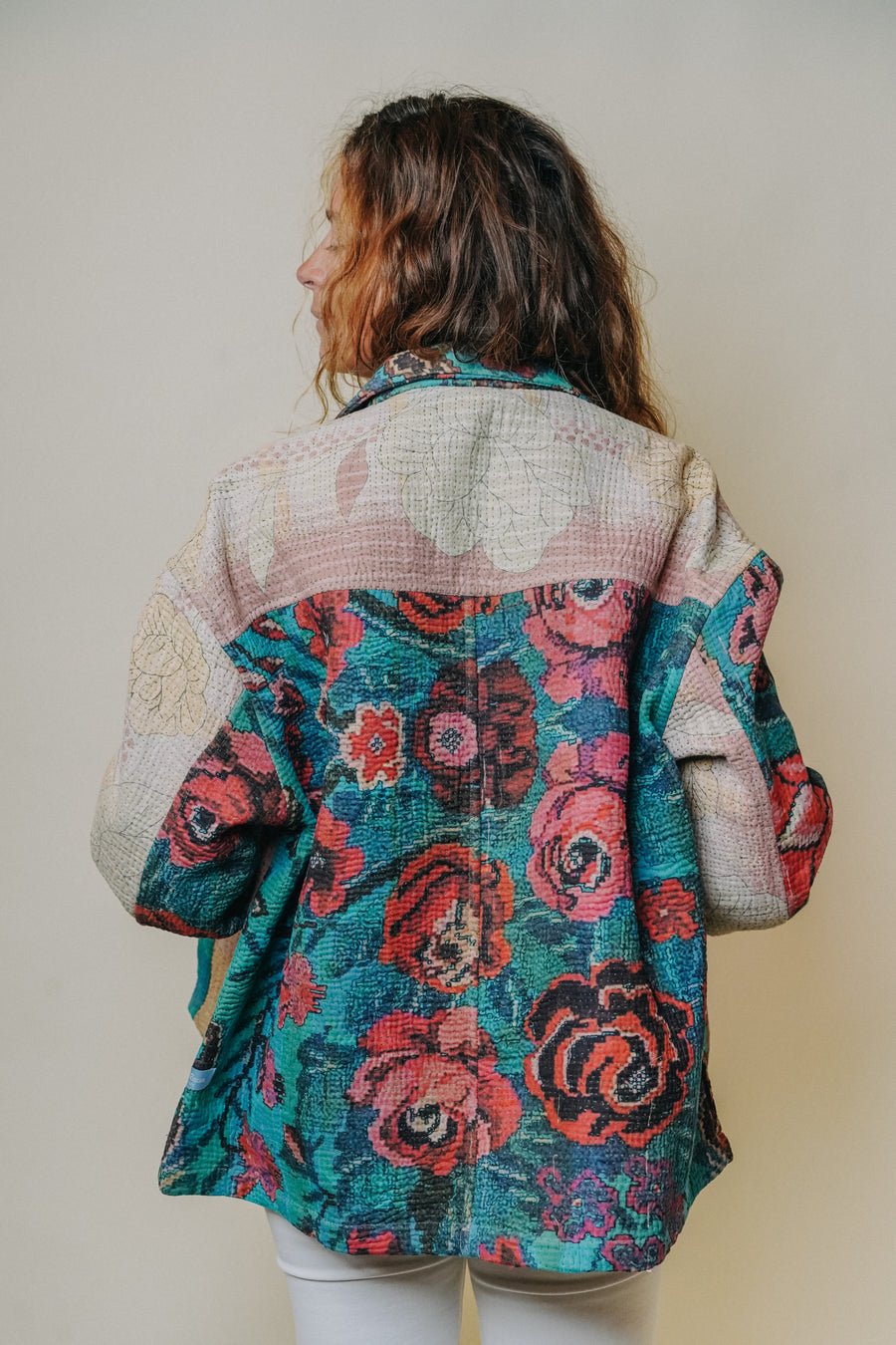THE BLUE ISLAND - Kantha Jacket