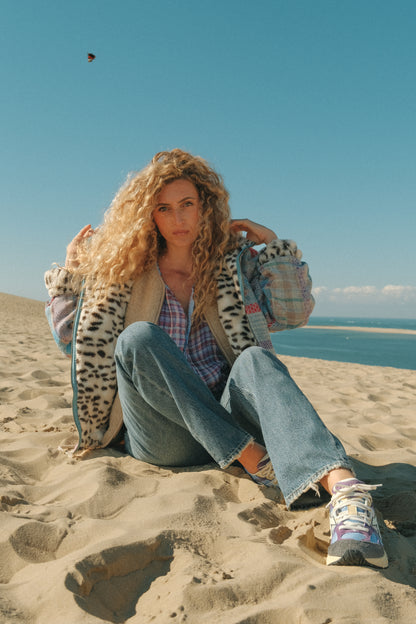 THE BLUE ISLAND - Reversible Hoodie Coat Color 29