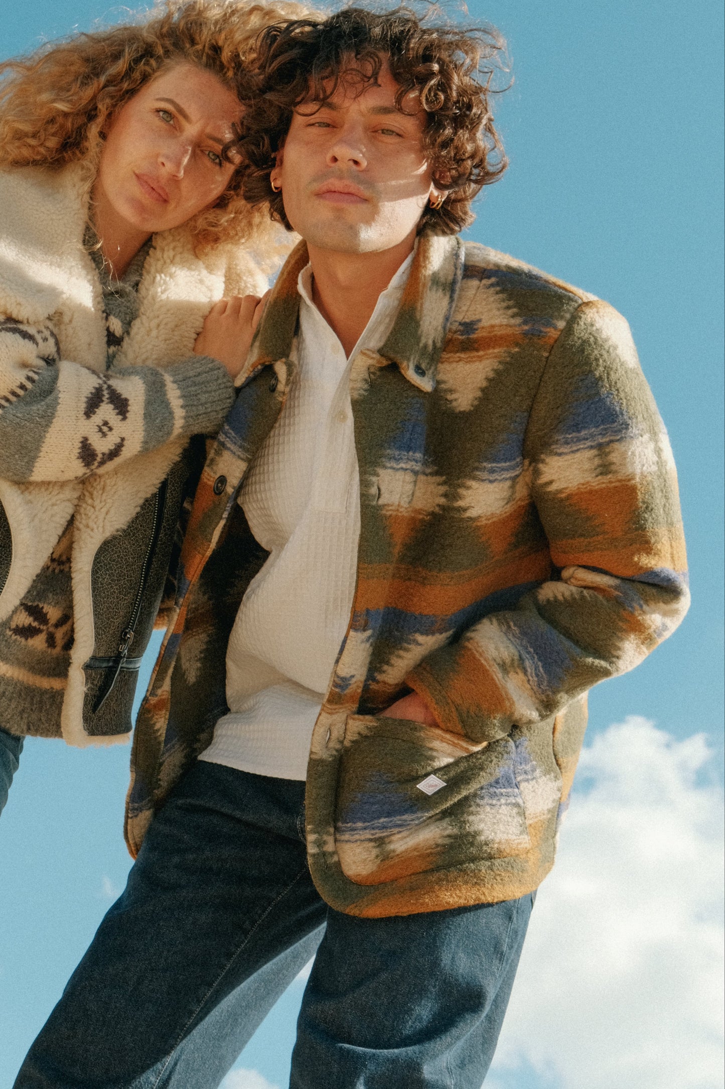 L'ÎLE BLEUE - Tunique Pablo Nid d'Abeille