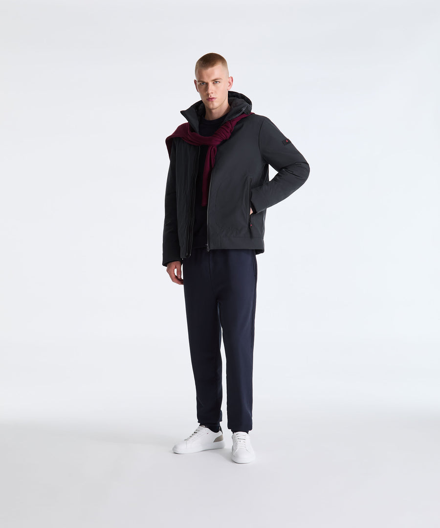 Veste courte homme Peuterey Loge bleu graphite, vue de détail
