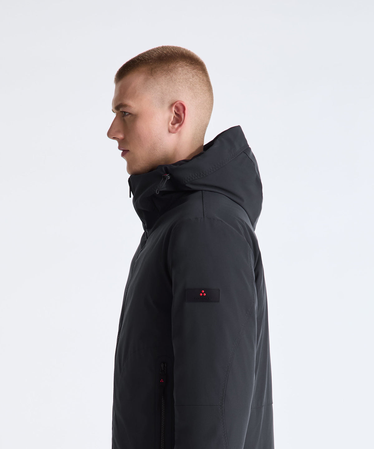 Veste courte homme Peuterey Loge bleu graphite, mise en situation