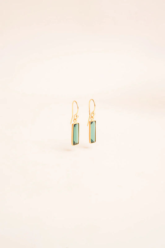 SHANSHAN - Boucles d'oreilles Muda Tourmaline