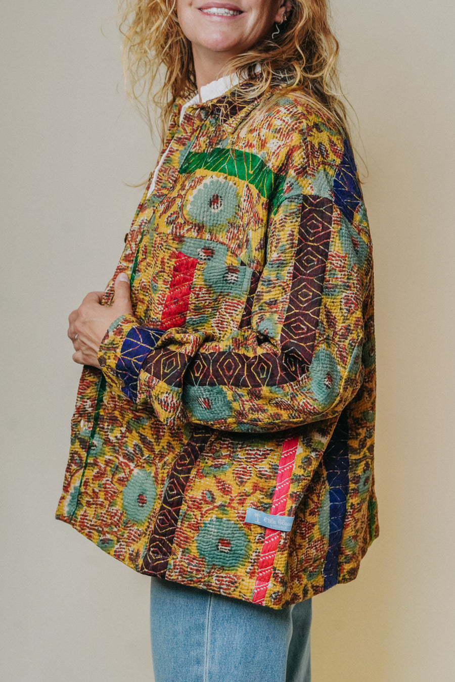 THE BLUE ISLAND - Kantha Jacket