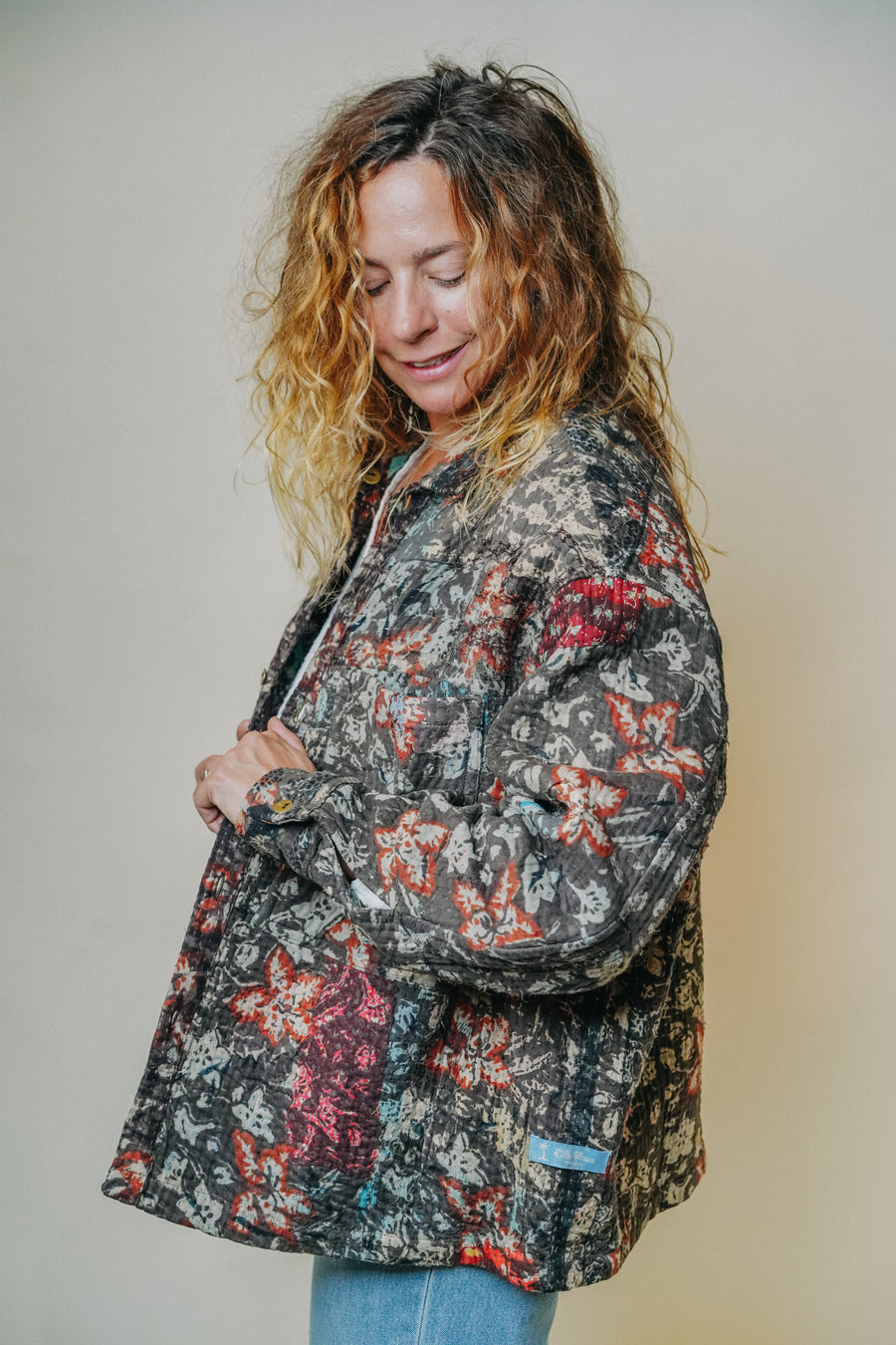 THE BLUE ISLAND - Kantha Jacket