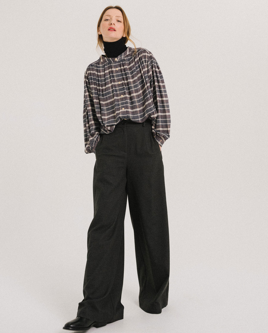 TINSELS - Pantalon de Costume Femme Anthracite