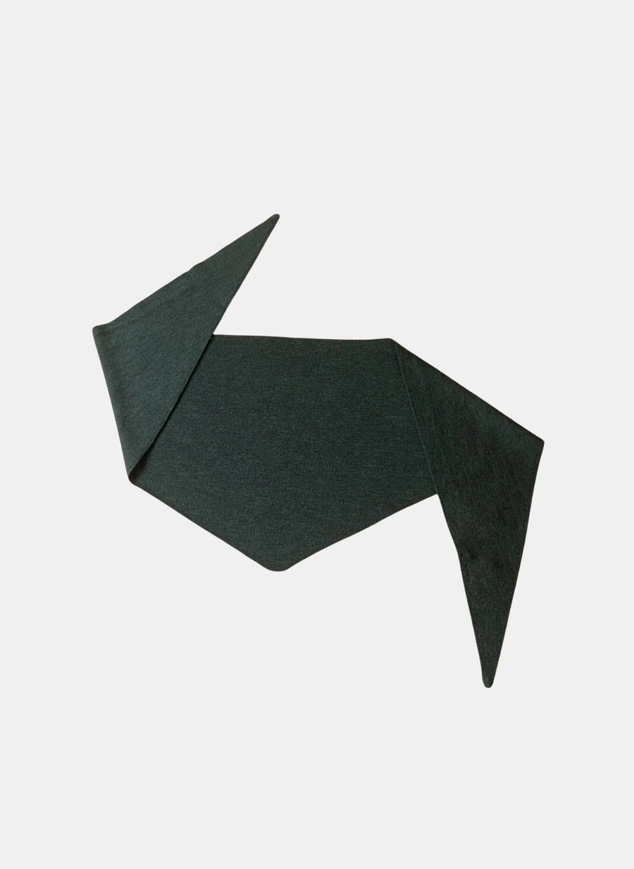 TRICOT JEAN MARC - TRIANGLE ENZA VERT FORÊT