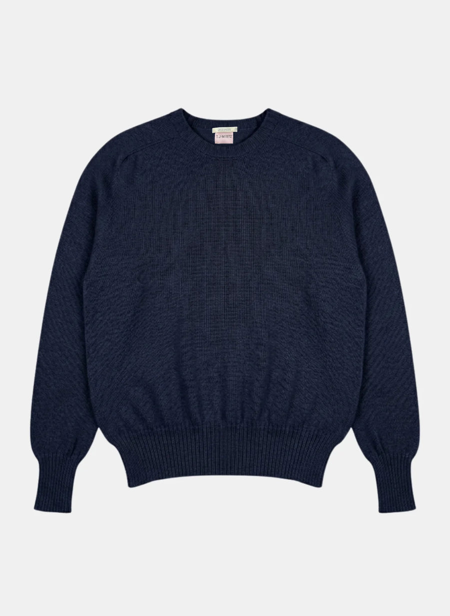TRICOT JEAN MARC - PULL ENZA COL V MARINE