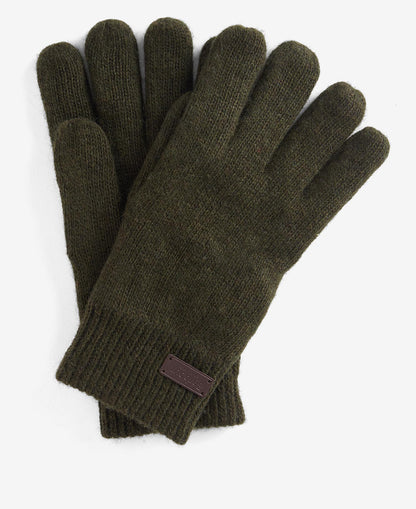 BARBOUR - CARLTON DARK GREEN GLOVES
