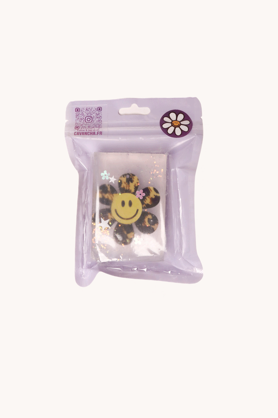 CAVANCHA - SAVON FLOWER PAILLETTE LEOPARD