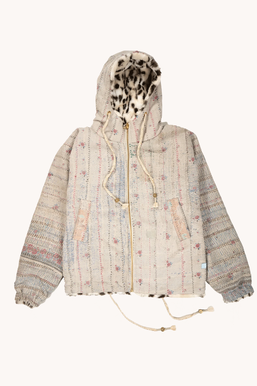 L’ÎLE BLEUE - MANTEAU HOODIE