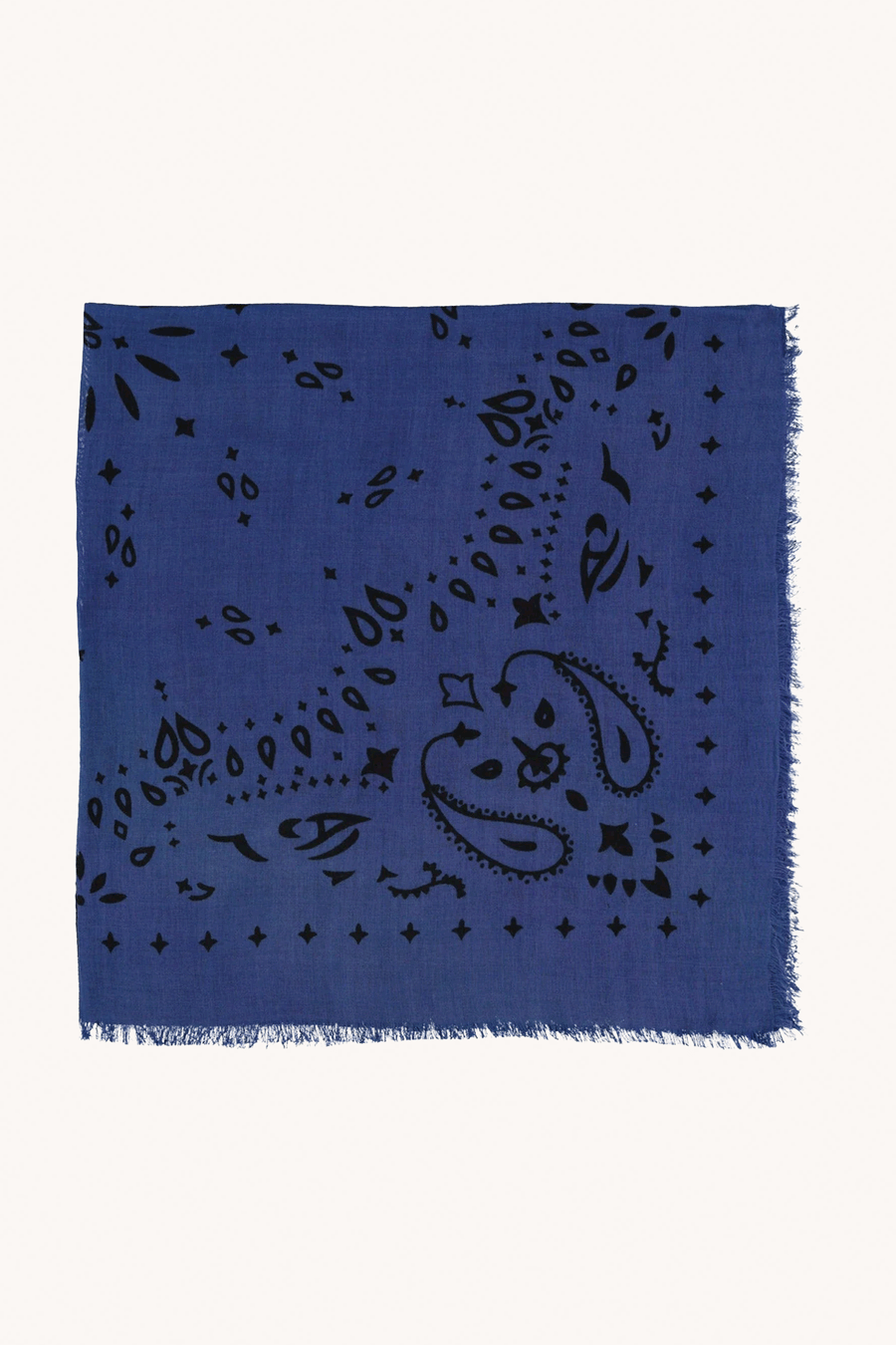 FOULARD BANDANA PASLEY BLEUE