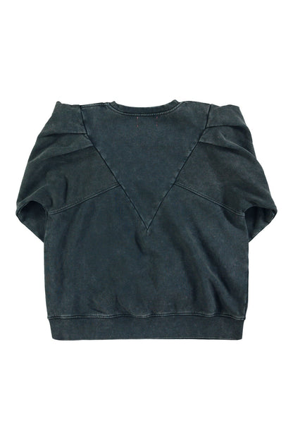 SISTERS DEPARTMENT - Sweat Fitted Faded Black