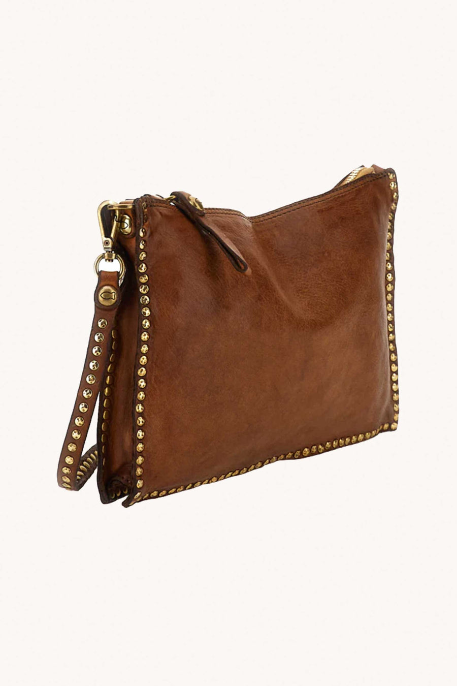 CAMPOMAGGI - POCHETTE EVA COGNAC