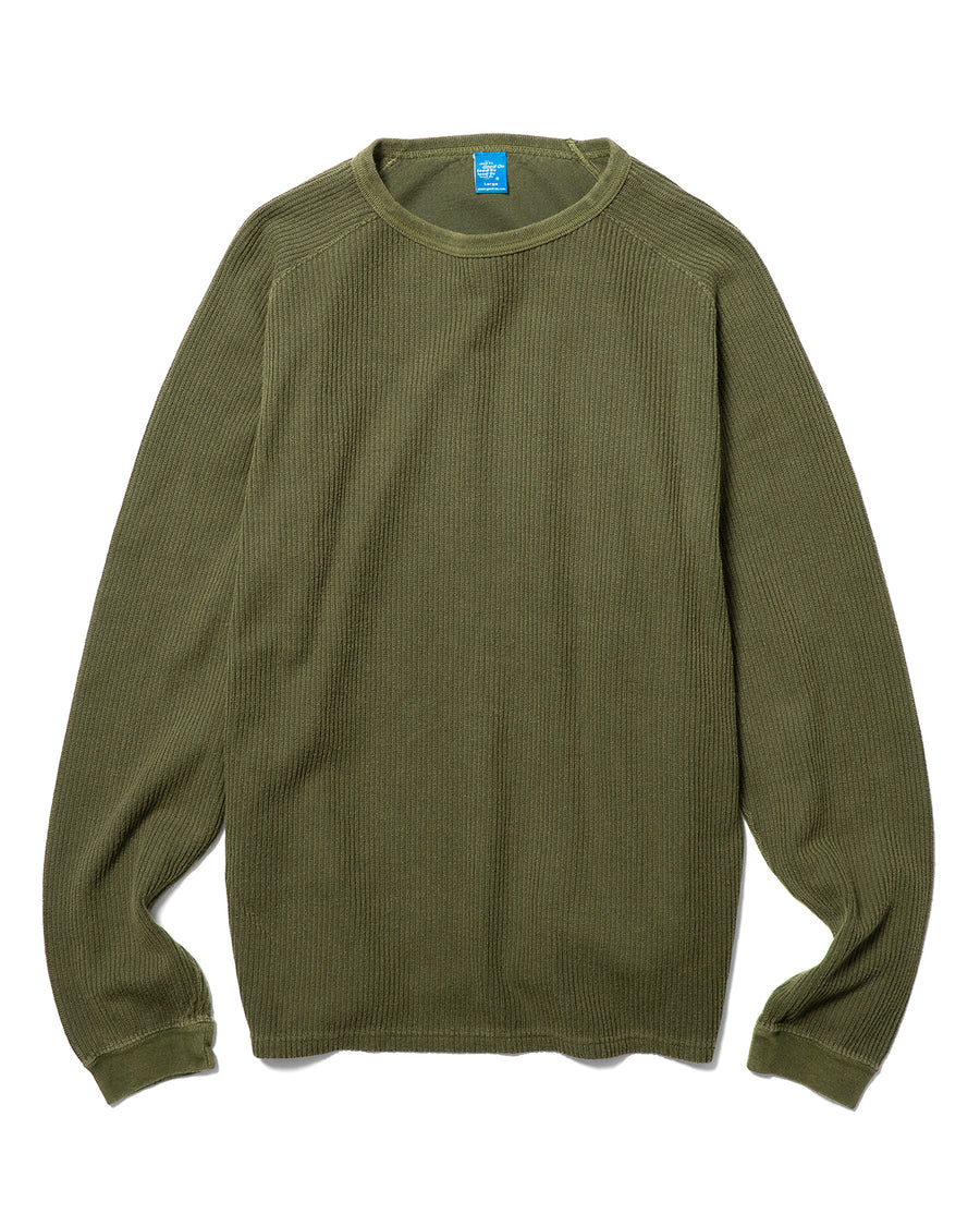GOOD ON - T-SHIRT LONG SLEEVE KNIT SAGE