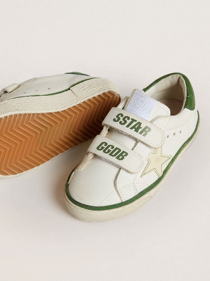 GOLDEN GOOSE - Old School Green 