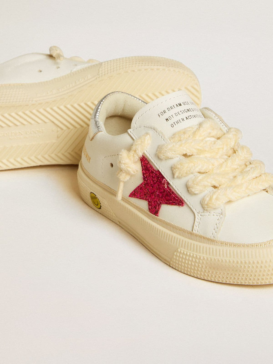 GOLDEN GOOSE - May White & Fushia