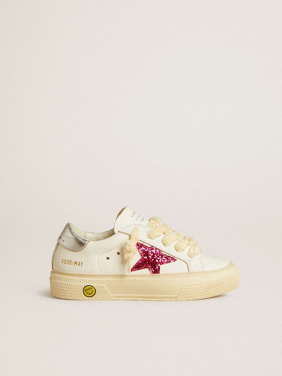 GOLDEN GOOSE - May White & Fushia