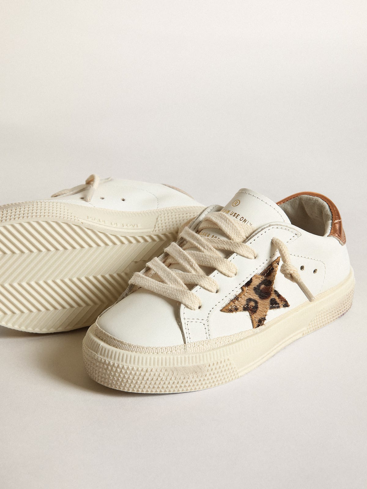 GOLDEN GOOSE - May Horsy Laminated