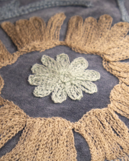 L'ÎLE BLEUE - SURCHEMISE EN KANTHA SUZANI COULEUR 6