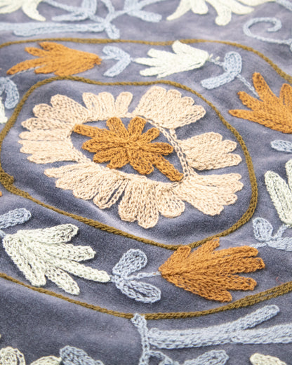 L'ÎLE BLEUE - SURCHEMISE EN KANTHA SUZANI COULEUR 6