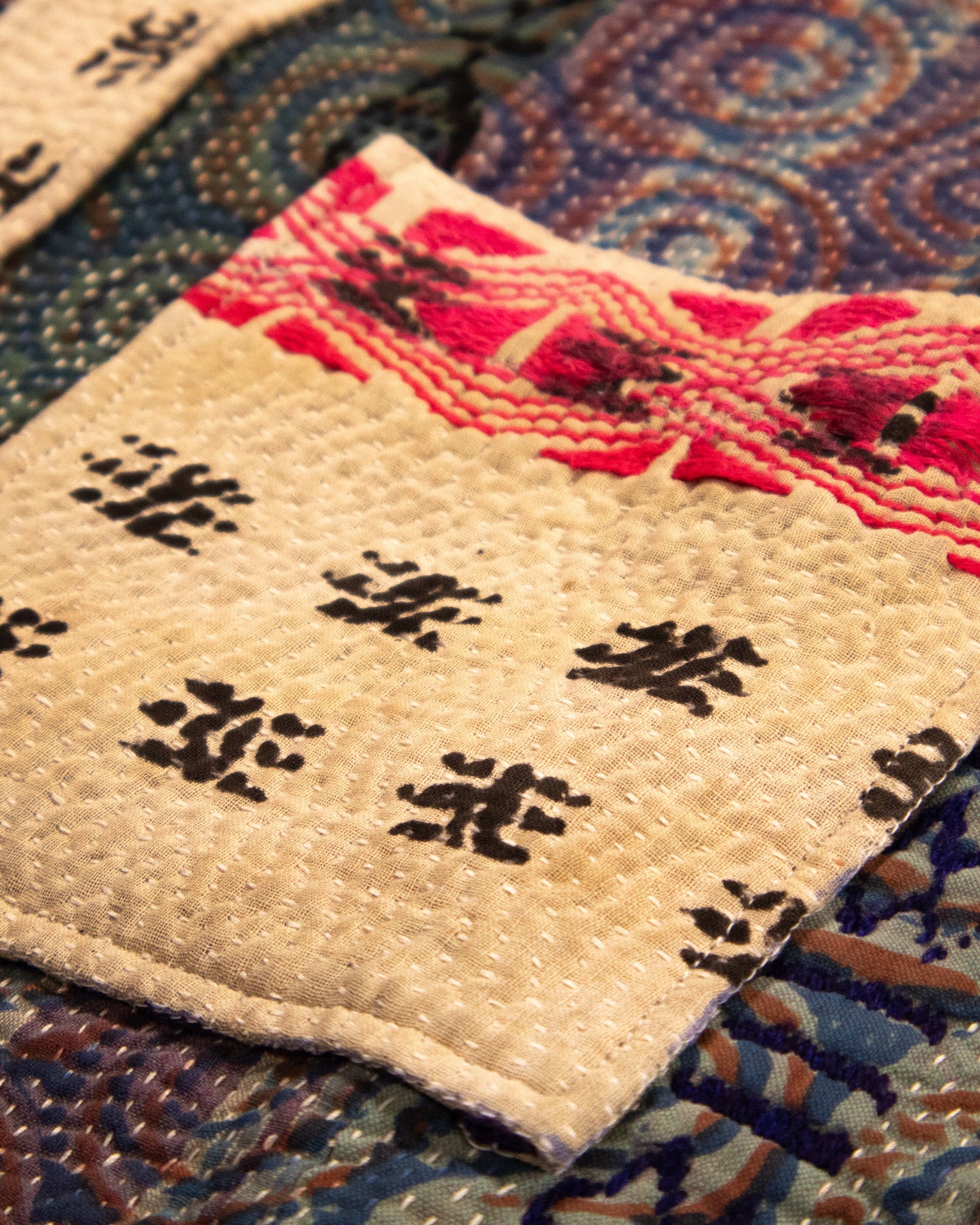 THE BLUE ISLAND - KANTHA PAUL 12 OVERSHIRT